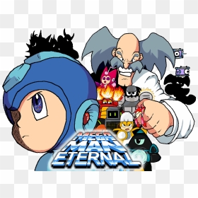 Mega Man Eternal, HD Png Download - mega man png
