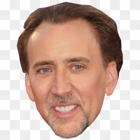 Nicolas Cage Face Cut Out Png - Nicolas Cage Face Png, Transparent Png - nicolas cage face png