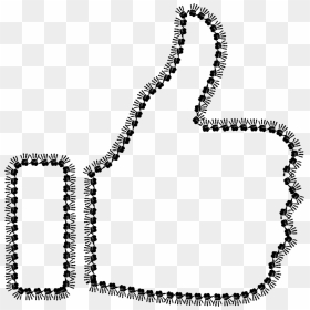 Hands Thumbs Up - Condone Clipart, HD Png Download - facebook thumbs up png