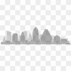 Austin Skyline Silhouette Png - Austin Skyline Silhouette Transparent, Png Download - texas silhouette png