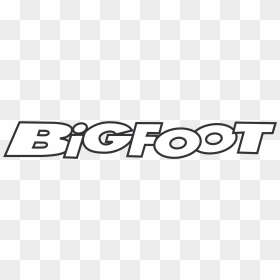 Bigfoot 01 Logo Png Transparent - Calligraphy, Png Download - bigfoot png