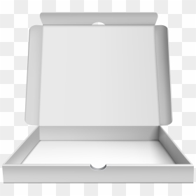 Open Pizza Box Png Clip Art, Transparent Png - white box png