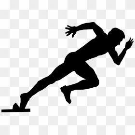 Starting Block Clipart, HD Png Download - runner png