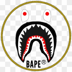 Theme Is Bape - Shark Bape Logo Png, Transparent Png - bape logo png
