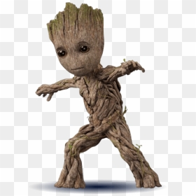 Baby Groot White Background, HD Png Download - baby groot png