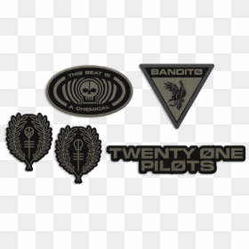 Twenty One Pilots Patches, HD Png Download - twenty one pilots logo png