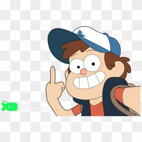 There"s An Hd Version Of That One Too - Gravity Falls Dipper Selfie, HD Png Download - mlg hat png
