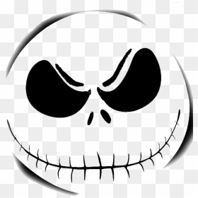 Jack Skellington Pumpkin Template, HD Png Download - jack skellington png