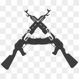 Free Png Guns Crossed Png Image With Transparent Background - Crossed Ak 47 Png, Png Download - lightsaber png transparent background