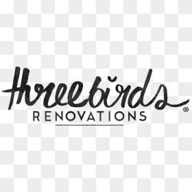 Three Birds Renovations - Three Birds Renovations Logo, HD Png Download - cinematic bars png
