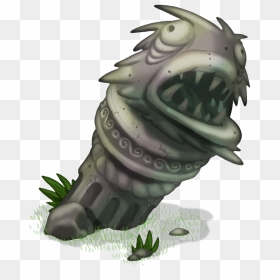 My Singing Monsters Wiki - Cartoon, HD Png Download - statue png