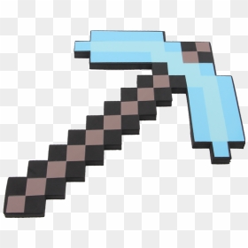 Thumb Image - Minecraft Diamond Pickaxe Sword Toy, HD Png Download - vhv