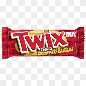 Twix Creamy Peanut Butter - Twix Peanut Butter 1.68 Oz, HD Png Download - peanut butter png