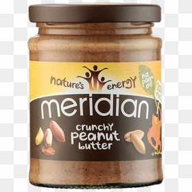 Meridian Peanut Butter Crunchy - Smooth Peanut Butter Meridian, HD Png Download - peanut butter png