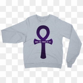 Chocolate Ancestor, Llc- Ankh The Symbol Of Life Raglan - Long-sleeved T-shirt, HD Png Download - ankh png