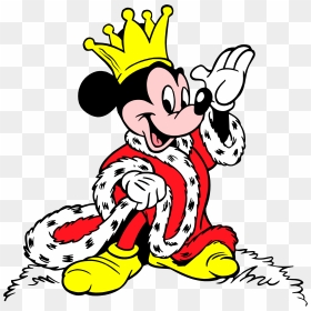 Transparent Rei Png - Mickey Mouse King Coloring Pages, Png Download - rey png