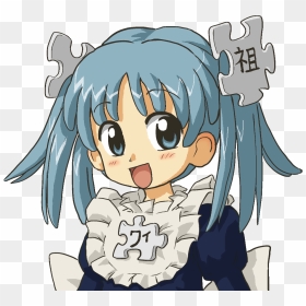 Wikipe-tan Cropped - Wikipe Tan Png, Transparent Png - anime mouth png