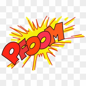 Onomatopoeia Comic Png, Transparent Png - comic book png