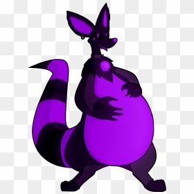 Glowing Purple Fatty - Purple Fatty, HD Png Download - glowing eyes meme png