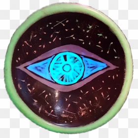 All Seeing Eye Glow In The Dark Mixing Bowl"  Class= - Circle, HD Png Download - all seeing eye png