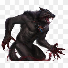 Transparent Werewolf Human - D&d Werewolf Png, Png Download - werewolf png