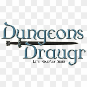 Logo Dungeons & Draugr Skyrim Edition - Infiniti, HD Png Download - skyrim logo png