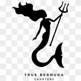 Transparent Mermaid Silhouette Png - Illustration, Png Download - mermaid silhouette png