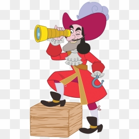Captain Hook Png Image - Jake Neverland Pirates Captain Hook, Transparent Png - hook png