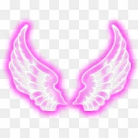 Wings Angel Angelwings Aesthetic Edit Tumblr Emoji - Wings Neon Png, Transparent Png - angel wing png