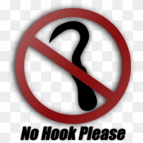 No Hook Please Png Images - Use No Hook Logo, Transparent Png - hook png
