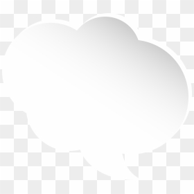 Cloud White Bubble Speech Png Clip Art Image​ - Transparent White Bubble Png, Png Download - talk bubble png