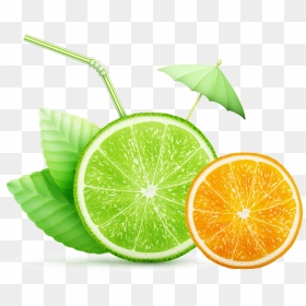 Jpg Freeuse Download Orange Juice Fruits And Leafy - Green Orange Juice Png, Transparent Png - leafy png