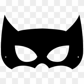 Graphics For Batman Mask Graphics - Printable Batwoman Mask Template, HD Png Download - batman symbol png