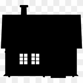 House Modern Shilouette Png, Transparent Png - house silhouette png