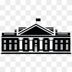 White House Transparent Background - White House Clipart Png, Png Download - house silhouette png