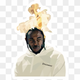 Kendrick Lamar , Png Download - Kendrick Lamar Cartoon Transparent, Png Download - kendrick lamar png