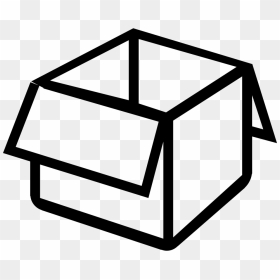 Transparent Open Box Png - Transparent Open Box Icon, Png Download - white box png