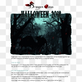 Dragon Cave Wiki - Dragcave, HD Png Download - spooky forest.png