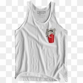Transparent Red Solo Cup Transparent Png - Written And Directed By Quentin Tarantino Tank Top, Png Download - red solo cup png
