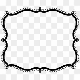 Black And White Clipart Frame Image Transparent Frames - Frame Clipart Transparent Background, HD Png Download - white box png