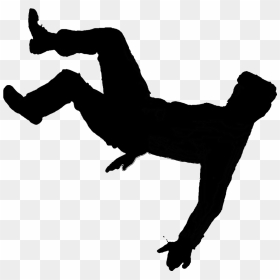 Thumb Image - Silhouette Person Falling Png, Transparent Png - cliff png
