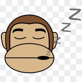 Sleeping Monkey Png, Transparent Png - sleeping png