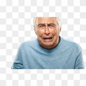 Transparent Kid Crying Png - Old Person Transparent Background, Png Download - crying png