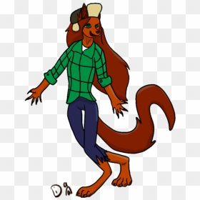Werewolf Wendy By Timeglitchd - Wendy From Gravity Falls, HD Png Download - werewolf png