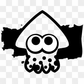 Transparent Squid Png - Splatoon Squid Logo Png, Png Download - squid png