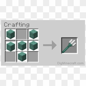 Trident Minecraft, HD Png Download - minecraft sword png