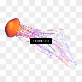 Jellyfish Tentacles Png , Png Download - Illustration, Transparent Png - tentacles png