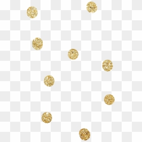 Sparkle Clipart Gold Glitter Dot - Gold, HD Png Download - gold sparkle png