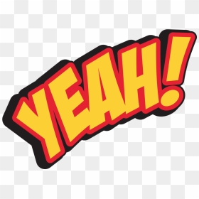 Comic Clipart Comic Book - Yeah Png Transparent, Png Download - comic book png