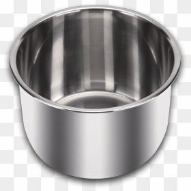 Silver Cooking Pot Clip Arts - Stainless Steel Rice Pot, HD Png Download - pot png